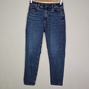 American Eagle size 4 regular high rise stretch mom jeans